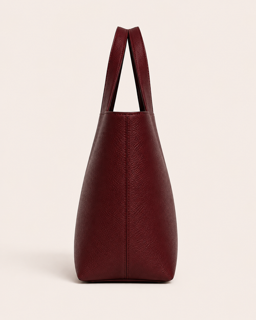 HUDSON TOTE - MERLOT